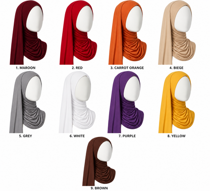 GEORGETTE STOLE | HIJAB | SCARF