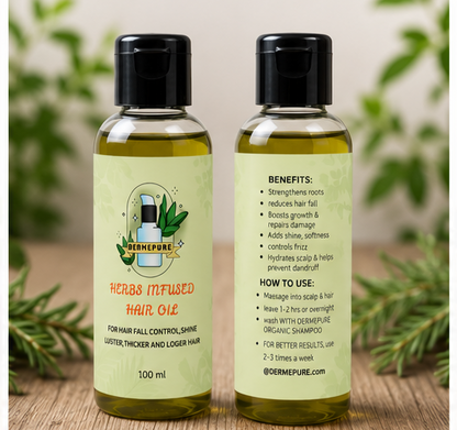 Herbs infused Hair Oil