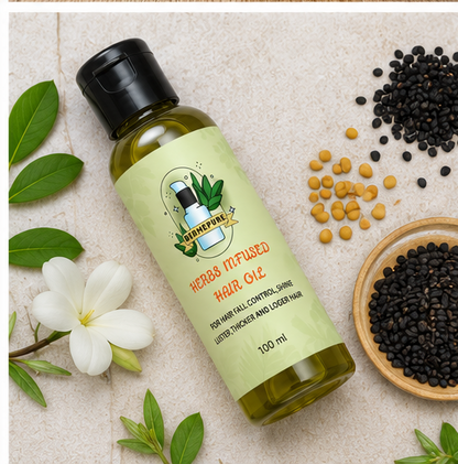 Herbs infused Hair Oil