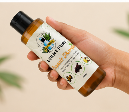 DermePure Organic Shampoo | Stronger and longer Hair
